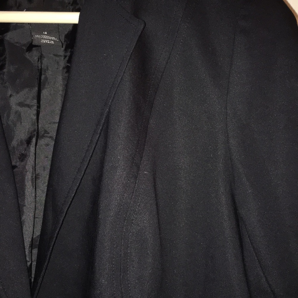 NWOT black Lane Bryant suit jacket size 14 - Picture 4 of 5